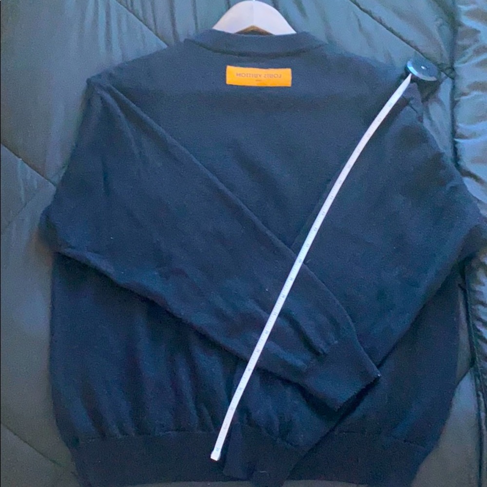 Louis Vuitton Black Sweater, M